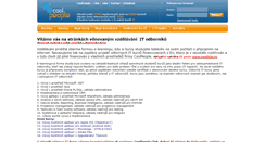 Desktop Screenshot of kurzy.coolpeople.cz
