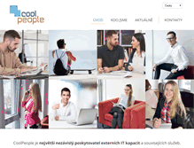 Tablet Screenshot of coolpeople.cz